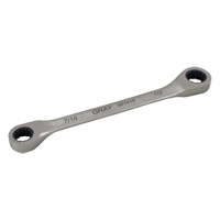 Double Box End Gear Ratcheting Wrench, 12 Point, 5/16" x 3/8", Plain Finish Chandler Sales