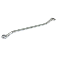 Box End Wrench, 12 Point, 10 mm x 11 mm, 15° Offset, Chrome Finish Chandler Sales