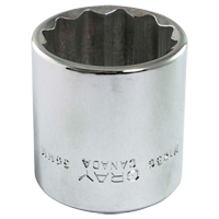 Socket, 13 mm, 1/2" Drive, 12 Points Chandler Sales