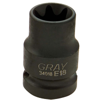 Douille Torx, 1/2", Prise 1/2", 6 pans Chandler Sales