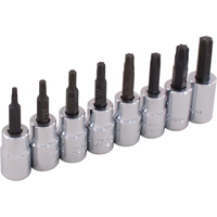 Jeu de douilles, Torx, Prise 3/8", 8 mrcx Chandler Sales