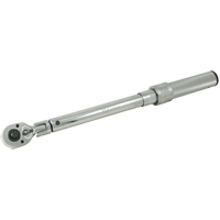 Heavy-Duty Micro-Adjustable Torque Wrench, Click, 3/8" Square Drive, 10 - 80 ft-lbs. Chandler Sales