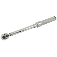 Micrometer Torque Wrench, Click, 3/8" Square Drive, 30 - 250 in-lbs. Chandler Sales