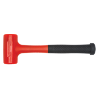 Polyurethane Dead Blow Hammer, 18 oz., Textured Grip, 11-3/10" L Chandler Sales