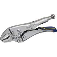 Fast Release Locking Pliers with Wire Cutter, 5" Length, Curved Jaw Chandler Sales
