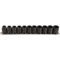 Socket Set, 11 Pcs, Impact, 1/2" Drive Size Chandler Sales