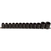 Socket Set, 13 Pcs, Impact, 1/2" Drive Size Chandler Sales
