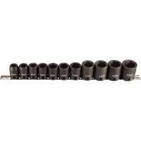 Socket Set, 11 Pcs, Impact, 1/2" Drive Size Chandler Sales