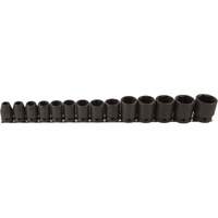 Socket Set, 14 Pcs, Impact, 1/2" Drive Size Chandler Sales