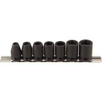 Magnetic Socket Set, 7 Pcs, Impact, 3/8" Drive Size Chandler Sales