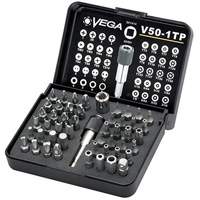 Tamper Proof Driver Bit Set, 50 Pcs., Clutch/Hex Tamper/Phillips/Phillips Square-Driv&reg;/Spanner/Torq-Set&reg;/Torx&reg; Tamper/Triple Square/Tri-Wing&reg; Chandler Sales