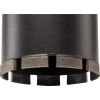 Diamond Ultra Wet Core Drill Bit, 3", 16" Depth of Cut, 1-1/4"-7 Thread Chandler Sales