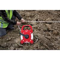 Open Reel Long Tape Measure, 1/2" x 300', Imperial Graduations Chandler Sales