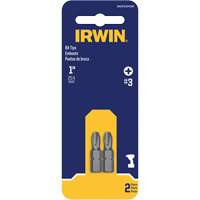 Insert Bits, Phillips, #3, 1/4" Drive Chandler Sales