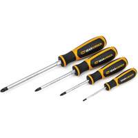 Pozidriv&reg; Dual Material Screwdriver Set, 4 Pcs. Chandler Sales