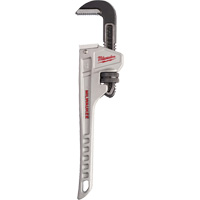 Pipe Wrench, 1-1/2" Jaw Capacity, 10" Long, Ergonomic Handle Chandler Sales