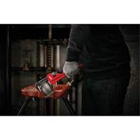 Pipe Wrench, 1-1/2" Jaw Capacity, 10" Long, Powder Coated Finish, Ergonomic Handle Chandler Sales