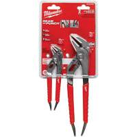 Jeu de pinces &agrave; m&acirc;choires droites 6" et 10" &agrave; prise Comfort Grip, 2 Morceaux Chandler Sales