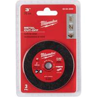 Metal Cut Off Wheel, 3" x 0.04", 3/8" Arbor Chandler Sales