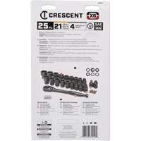 Ensemble d'outils pour m&eacute;canicien, 25 Mcx, Prise de 3/8" Chandler Sales