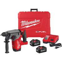 M18 Fuel SDS Plus Rotary Hammer Kit, 18 V, 1", 2 ft-lbs., 1330 RPM Chandler Sales