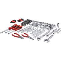 Jeu doutils m&eacute;triques/SAE de qualit&eacute; professionnelle &agrave; 6 pans et &agrave; prise 3/8" et 1/4" Chandler Sales