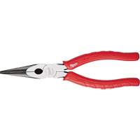 Comfort Grip Long Nose Pliers, 8" L Chandler Sales