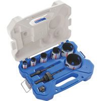 Plumber Bi-Metal Hole Saw Set, 9 Pieces Chandler Sales