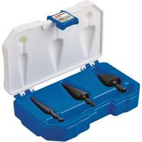 Step Drill Bit Set, 3 Pieces, High Speed Steel Chandler Sales