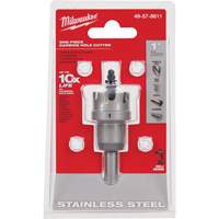 One-Piece Carbide Hole Cutters, 1", 3/16" Depth of Cut Chandler Sales