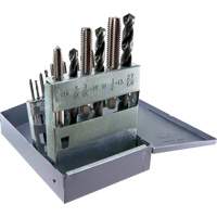Jeu de tarauds & forets UNC Drillco, 18 morcea Chandler Sales
