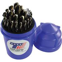 Triumph&reg; ThunderBit&reg; Heavy-Duty T17HDDC Clip-On Index Jobber Drill Bit Set, 29 Pieces, High Speed Steel Chandler Sales