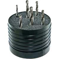 Drillco&reg; Combined Tap & Drill Set, 6 Pieces, High Speed Steel Chandler Sales
