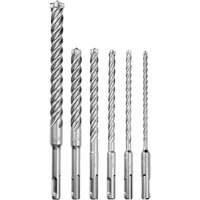 MX4 4-Cutter Rotary Hammer Drill Bit Kit, 6 Pieces, Carbide Chandler Sales