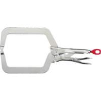 Torque Lock Locking Pliers with Deep Jaws, 9" Length, C-Clamp Chandler Sales
