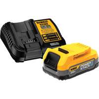 Max* Powerstack Compact Battery Kit & Charger, Lithium-Ion, 20 V, 1.7 A Chandler Sales