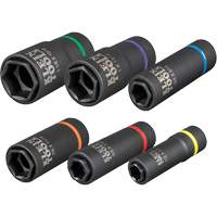2-in-1 6-Piece Socket Set, 6 Pcs, Impact, Deep Chandler Sales