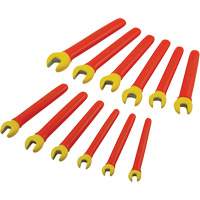 Insulated Metric Open End Wrench Set, 1000 V, 12 Pcs Chandler Sales