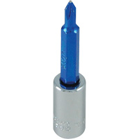 Blue Tip Screwdriver Bit, Phillips, #1, 1/4" Drive Chandler Sales