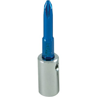 Blue Tip Screwdriver Bit, Phillips, #2, 1/4" Drive Chandler Sales