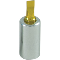 Gold Tip Screwdriver Bit, Slot, 13/64", 1/4" Drive Chandler Sales