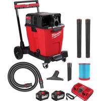 Aspirateur sec/humide sans fil &agrave; bloc-pile double M18 Fuel, 18 V, Capacit&eacute; 12 gal. Chandler Sales