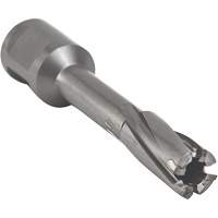 Core Cut Annular Cutter with Weldon Shank, 12 mm Diameter, Carbide, 55 mm Depth of Cut, 3/4" Shank Chandler Sales