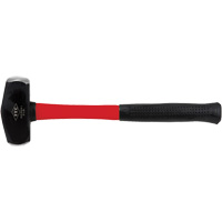 IDH-3F Drilling Hammer, 3 lbs., Fibreglass Handle, 10" L Chandler Sales