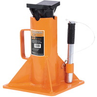 878B Heavy-Duty Jack Stand, Locking Pin, 22 Ton(s) Capacity, 13-3/4" - 19-3/4" H Chandler Sales