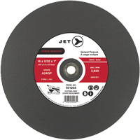 A24GP Power Abrasive Cut-Off Wheel, 20" x 5/32", 1" Arbor, Type 1, 3000 RPM Chandler Sales
