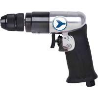 AD38VSR Variable Speed Air Drill, 6 CFM, 1/4" NPT, 3/8" Chuck, Keyless Chandler Sales