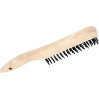 4SH Brosse &agrave; r&eacute;curer manuelle, Acier au carbone, 4 x 16 rangs de fils, Longueur 10" Chandler Sales