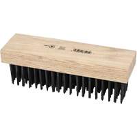 6SB Brosse &agrave; r&eacute;curer manuelle, Acier au carbone, 6 x 19 rangs de fils, Longueur 7-1/4" Chandler Sales