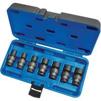Universal Socket Sets, 7 Pcs, Impact, 3/8" Drive Size Chandler Sales